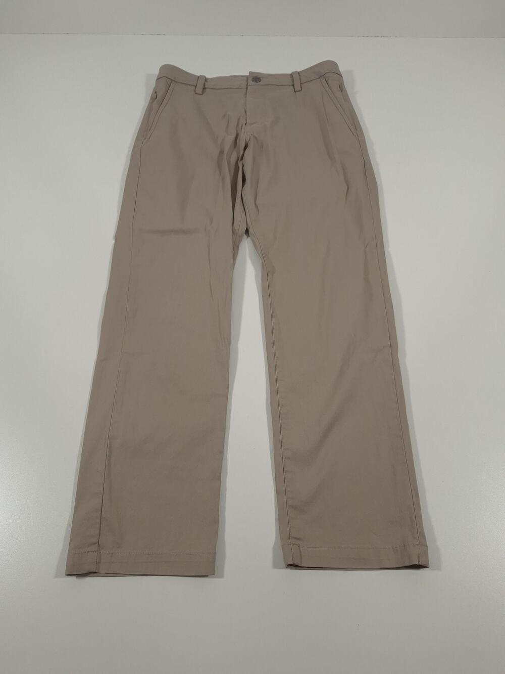 Birddogs Chino Pants Mens 28x28 Beige Slim Stretch Casual Travel Golf FLAW